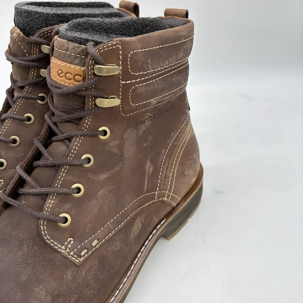 ECCO Jamestown Mid Chukka Boots Mens 9 US 42 Euro Dress Brown 43P510104277469